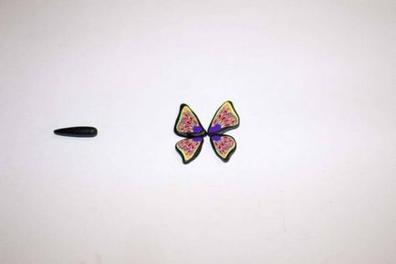 Метелик з полімерної глини, покроковий майстер-клас зі створення