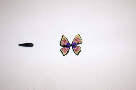 Butterfly készült polimer agyag, varázsló lépésről lépésre, hogy hozzon létre egy osztályt (pillangó) Butterfly készült polimer agyag, lépésről lépésre műhely létrehozására