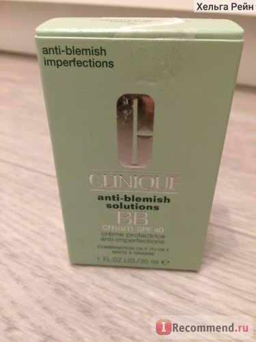 Bb крем clinique anti-blemish solutions bb cream spf 40 - «чи має він право бути у вашому арсеналі