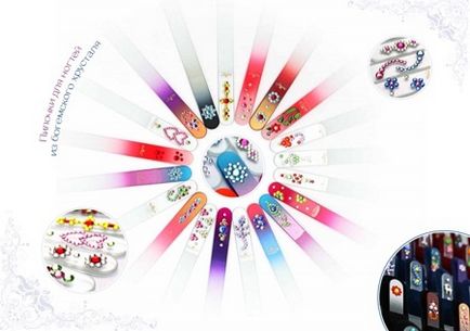 Belorusian cosmetice magazin de accesorii online de îngrijire a pielii fișiere de cristal de unghii