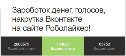 Безкоштовні голоси вконтакте