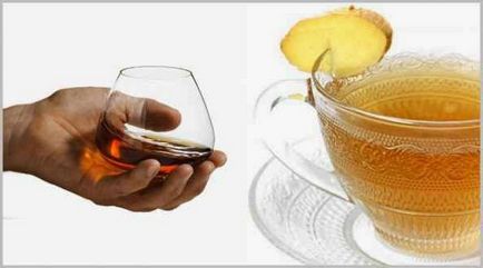 Ceai cu beneficii de cognac, rău, reguli de utilizare și diferite metode de preparare