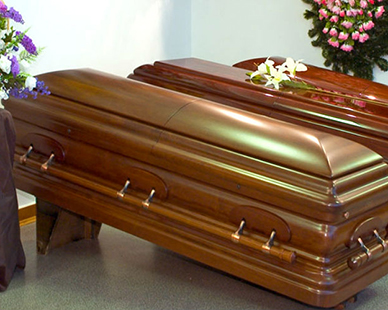 Mi feküdt a koporsóban - a temetés „Grál” Bureau