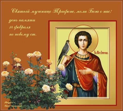 Miracole prin rugăciuni către sfântul martir trifon - dreapta - bloguri autoritare ale clerului