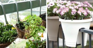 Квіткові горщики для балкона (навісні горщики для квітів), балкони для всіх!
