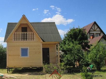 Case la cheie din lemn în Mozhaisk - design și prețuri