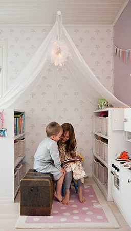 Дизайн дитячої довгою вузької кімнати - правила та ідеї