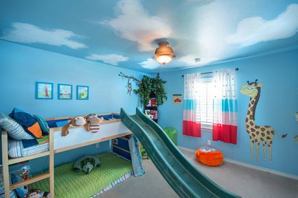 Design și interior pentru o cameră îngustă pentru copii, dispunerea unei încăperi pentru copii de sexe diferite