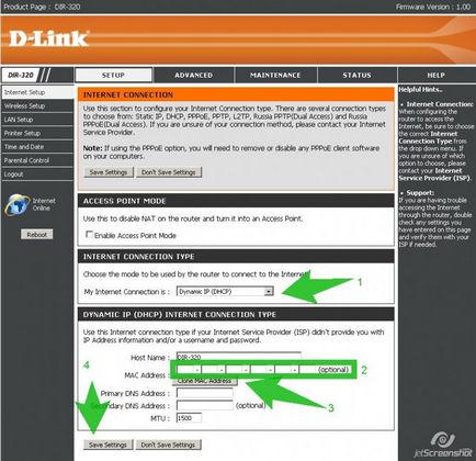 D-link dir-320 первісна настройка