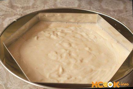 Домашна чийзкейк с крема сирене и желе - готвене рецепта със снимка