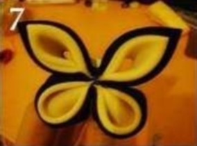 Acasă vrăjitoare - masterclass mq fluture-kanzashi