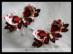 Acasă vrăjitoare - masterclass mq fluture-kanzashi