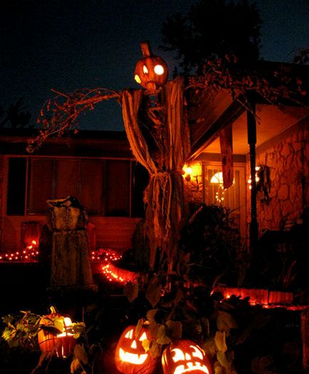 Spectaculos decor pentru Halloween sau cel mai bun decor pentru Halloween