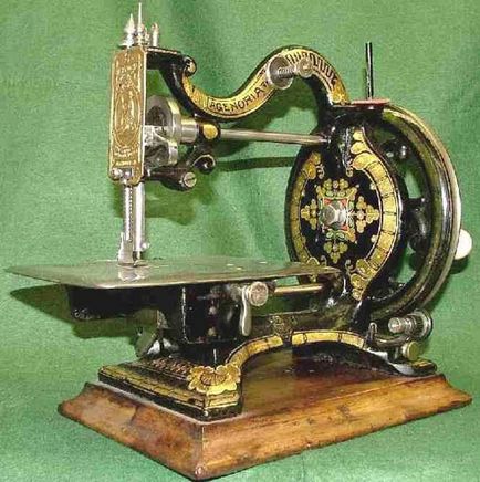 Enciklopédia technológiák és technikák - története a varrógép
