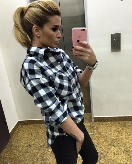 Ha a stylist volt Ksenia Borodina mit kell tanulni a csillagok hosszúkás ing mangó (Borodin) Ha a stylist volt Ksenia Borodina mit kell tanulni a csillagok hosszúkás ing mangó
