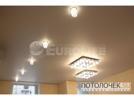 Euro Life - instalarea profesională a plafoanelor pe două niveluri