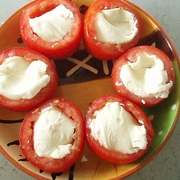 Форель з фаршированими помідорами (2 в одному) покроковий рецепт з фотографіями