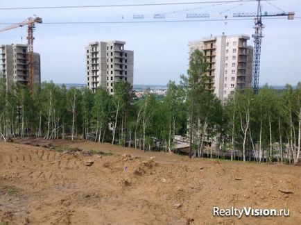 Jurnal foto al unei clădiri noi din parcul de sud, un jurnal foto al unei clădiri noi