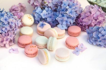 Franceză macaron macaron macaroane top 5 retete cu fotografie