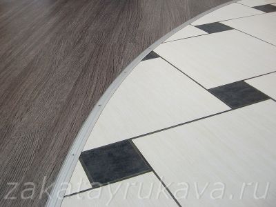 Hajlítása aluminium küszöbérték (kanyarban) Hajlítás alumínium küszöbérték