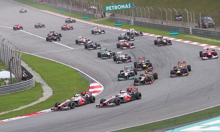 Cursa de campionat de formula-1, avtolinovka