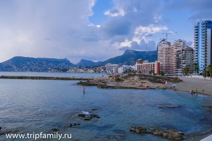 Orașul Calpe în Spania obiective turistice Calpe, vremea în Calpe, Ekaterina Batova -