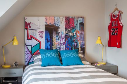 Graffiti a lakásban kezével fotó ötletek belsővel