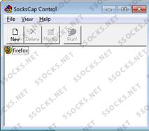 Cum să lucrați cu sockscap, tutorial sockscap, manual sockscap