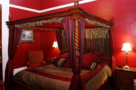Idei pentru dormitor în tonuri roz, interioare de design de fotografie în roșu și roz, alegerea de tapet,