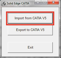 Імпорт даних зі сторонніх cad-систем в solid edge