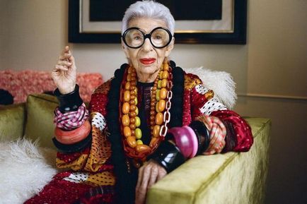 Iris apfel biografie și fotografie