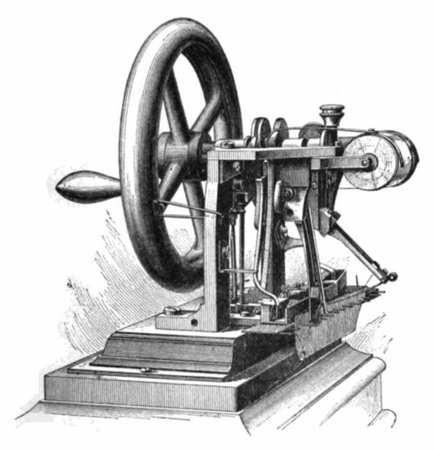 Istoria fabricării unei mașini de cusut - târg de meșteșugari - manual, manual