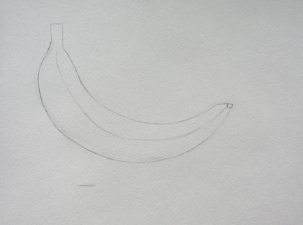 Hogyan kell felhívni a banán akvarell linteum