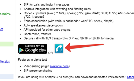 Hogyan kell helyesen konfigurálni SIP kliens Android - csipsimple