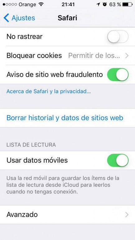 Hogyan lehet törölni a történelem, a gyorsítótárat és a cookie fájlok és privát böngészéshez szafari iphone (történet) Hogyan lehet törölni a történelem, a gyorsítótárat és a cookie fájlok és privát böngészéshez szafari az iPhone,