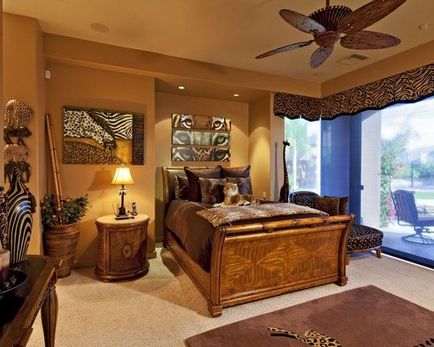 Cum se face un dormitor în stilul safari - un dormitor în stilul safari - renovare apartament