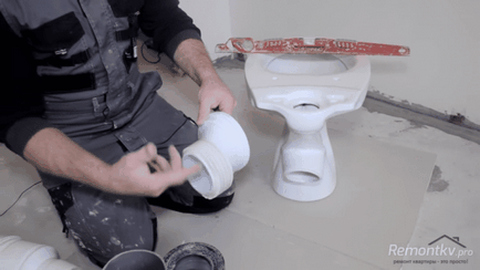 Cum să conectați un vas de toaletă la sistemul de canalizare pentru a nu inunda vecinii