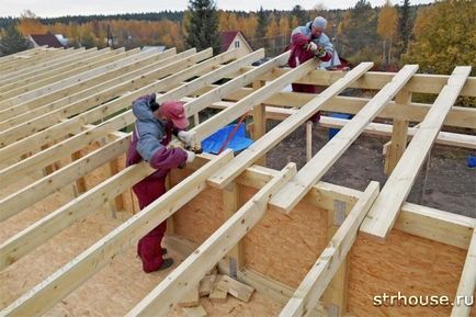 Як правильно зробити односхилий дах своїми руками - розбір пристрою і конструкції односхилим