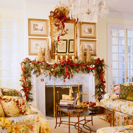Cum să decorezi festiv o casă la Crăciun 2015