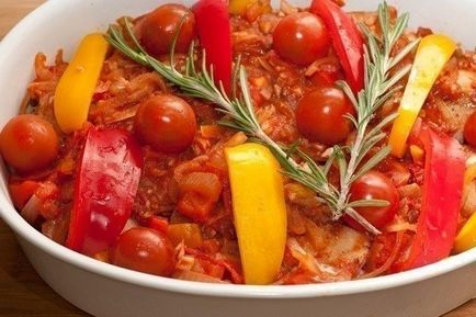 Cum să gătești o găină coaptă cu legume - rețetă, ingrediente și fotografii