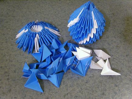 Cum sa faci un dom de hartie origami - montaj de rusa