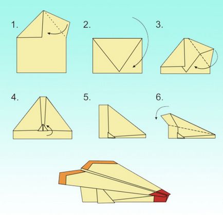 Як зробити літак з паперу