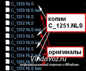 Cum se elimină krakozyaby în locul literelor ruse în ferestre - pagina 5