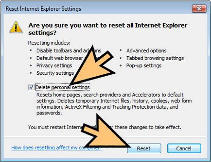 Cum se elimină virusul de redirecționare de pe Internet Explorer