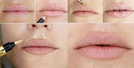 Як візуально збільшити губи фото-урок