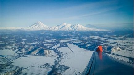 Kamchatka în timpul iernii