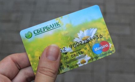 Cardul Sberbank personal maestro social - limită de retragere în numerar