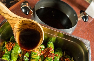 Kínai konyha - főzési uborka az eredeti recept