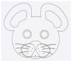 Класичні маски з паперу заєць, сонечко - і - миша - своїми руками »вироби своїми руками