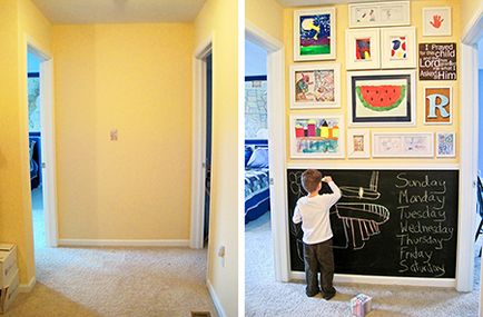 Kokokokids displaying kids art and storage ideas